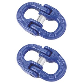 Qty. 2, HLC-G100-31 (x2), 5/16" Grade 100 Coupling Link, Hammer Lock Chain Connector, X-015-07 (x2)