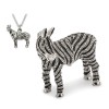 Box Jere Luxury Giftware, Bejeweled ZELDA Zebra Bling Full Crystal