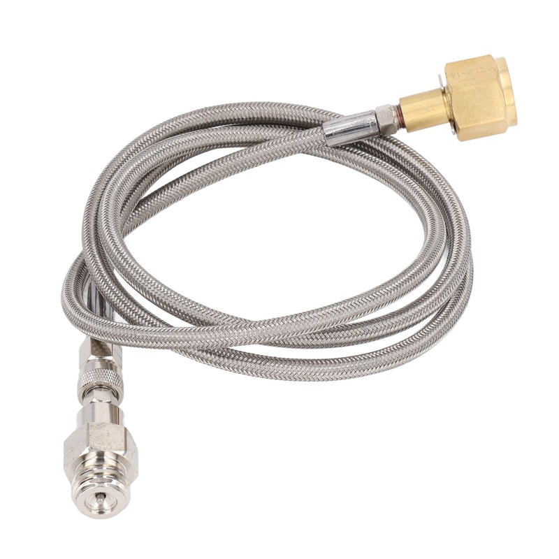 Soda Refill Adapter 1500PSI Rustproof CO2 Cylinder Cartridge Fill Tank