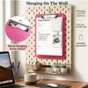 Pink Glitter Clear Clipboard,Cute Nursing Clip Boards with Pen Holder
