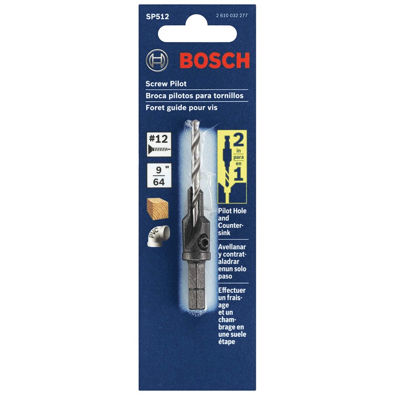 Bosch SP506#6 Hex Shank Countersink Drill Bit