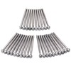 JINGLING Diamond Grinding Bits 5mm 3/16" Round Ball Tipped Burrs