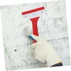 WOONEKY Wall Tile Scraper Tool Long Handle Cleaning Scraper for
