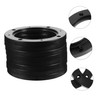 KONTONTY 4pairs Auto Speaker Spacer Adapter Rings Abs Speaker Washer
