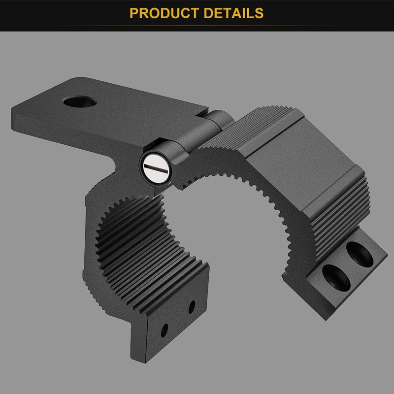 Audak 1 Pair Aluminum Mounting Bracket Kit Tube Clamp for