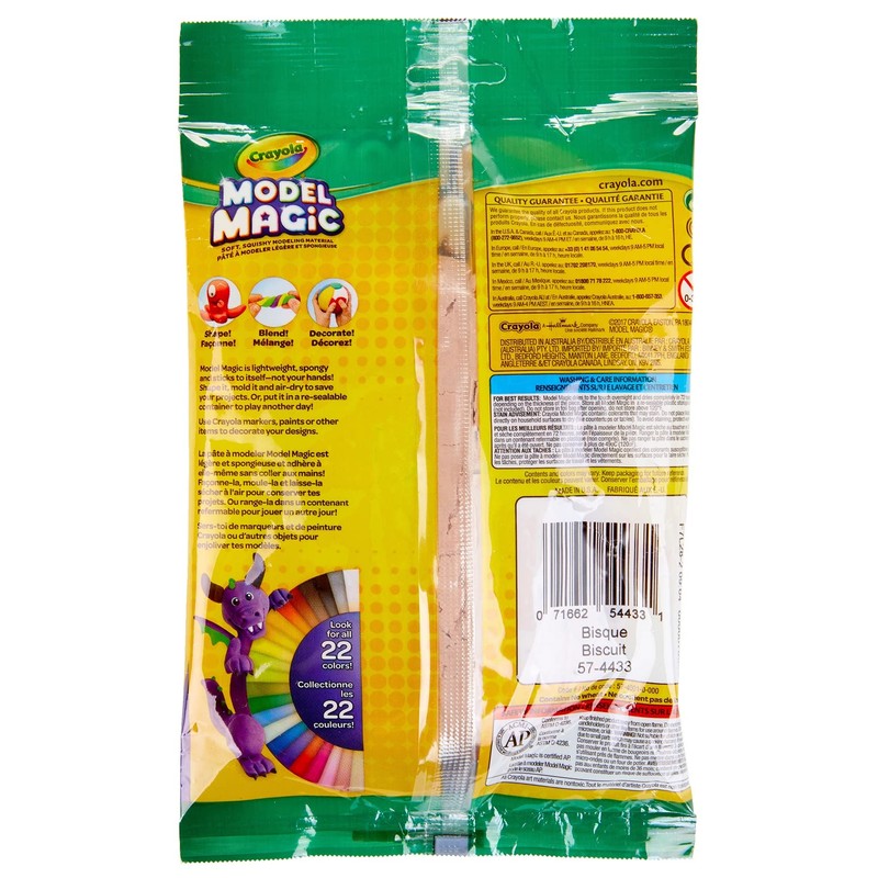 Crayola Model Magic - Bisque (4 oz), Modeling Clay Alternative,