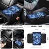 Wanyint Sea Turtle Blue 14 PCS Car Seat Covers Set,