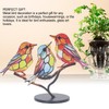 Alloy Metal Bird Series Home Decoration Stress Relief Base Removable