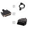 12V OBD2 Scanner Cable 05‑0012 OBDII Code Reader Diagnostic Scan