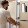 Magnetic Note Pad for Fridge with Pen Holder Grocery List