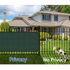 Bynbbur 6' x 40' Green Privacy Fence Screen Net Fencing