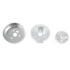 RADREPLA 5 & 6 Hole Steering Wheel Polished Hub Adapter