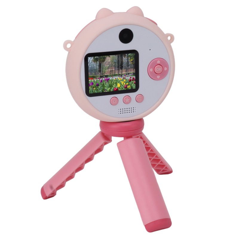 Kids Selfie Camera 2 Inch HD IPS Screen Dual Lens