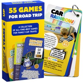 WELL BALANCED WELL BALANCED Road Trip Games - 55 Fun Car Games for Kids and Adults