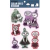 S&C Corporation Moomin Clear Deco Sticker Little My and Mimura