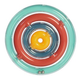 Aurora® Toys Engaging Rotating Maze Game Toy - Classic Toys for Playful Fun - Perfect for Kids, Parents, and Birthday Gifts - Multicolor 4 Inches