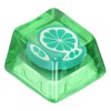 Resin Keycap HandMade CorrosionResistant Universal Mechanical Keyboard Accessories(Lime )