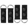 TACNEX Duty Belt Suspenders Loop Attachment with Metal Ring Nylon