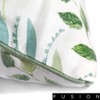 Fusion Fernworthy-100 Cushion Cover, 100% Cotton, Green