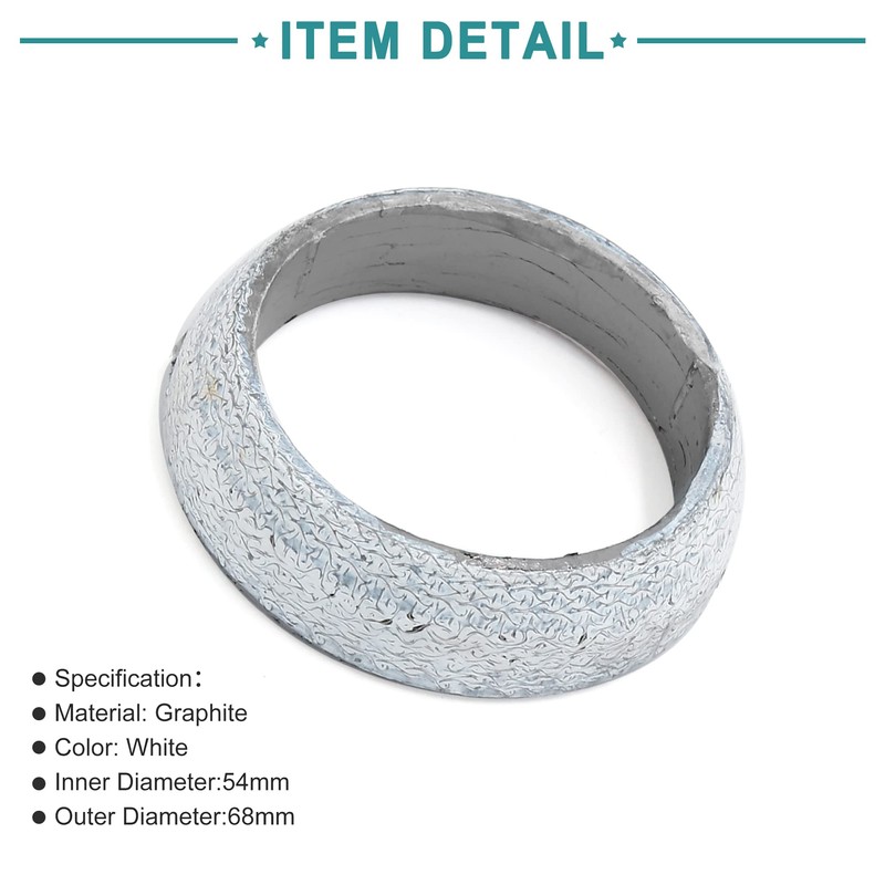 ACROPIX Exhaust Donut Gasket Universal 15mm x 54mm x 68mm