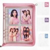 ISAX Seal Notebook, A5 Transparent, Large, Clear, Glitter Included, Binder,