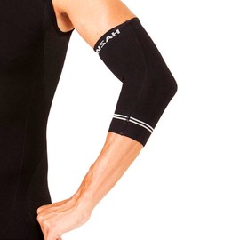 Zensah Compression Tennis Elbow Sleeve for Elbow Tendonitis, Tennis Elbow, Golfer's Elbow - Elbow Support, Elbow Brace (Large, Black)