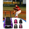 Hsmihair Youth Baseball Bag-Baseball Backpack for T-Ball&Softball Equipment with Fence