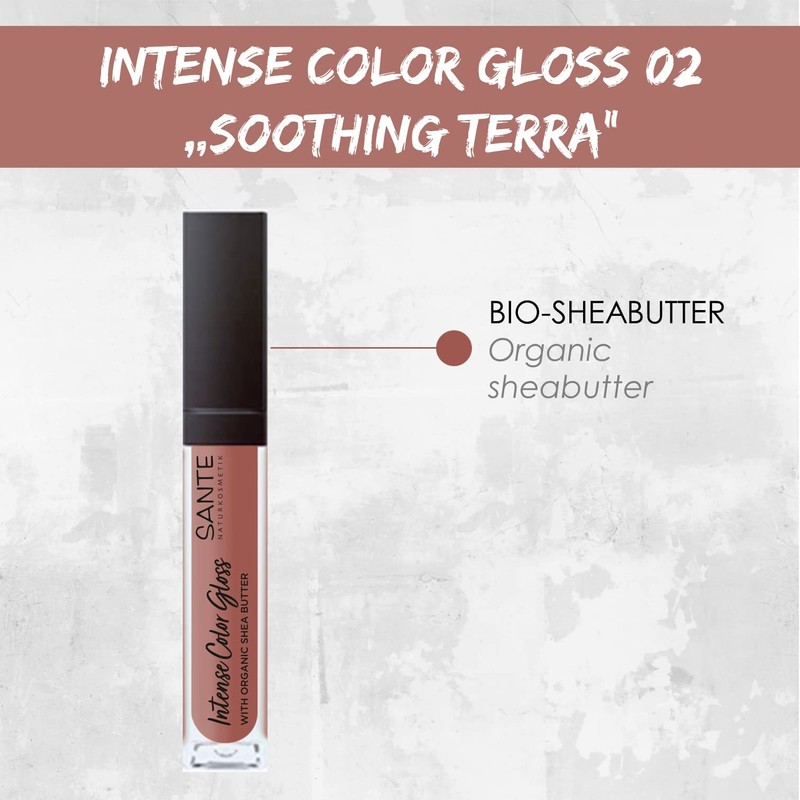 SANTE Intense Color Gloss 02 Soothing Terra 2021