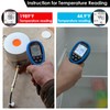 Infrared Thermometer Gun Digital Temperature Meter -50°C ~ 1800°C, Kethvoz