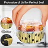 EUSOAR Creme Brulee Ramekins Disposable, 50pcs 5oz Disposable Ramekins with
