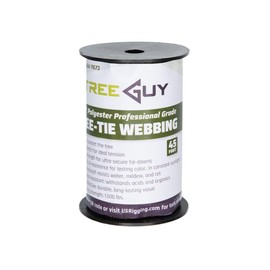 1 Roll 45 Feet Tree Tie Strap for Plant Support, Garden Strap for Outdoor Tree Straightening, Webbing Straps for Staking, 3/4 Inch Width Guying Material, 1500 Lbs Strength (Green) - 45 Feet