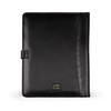 Leather Village Carbon Leather Portfolio Organizer-Professional Business Padfolio for Men