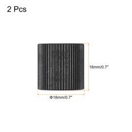 MECCANIXITY Mic Stand Adapter 1/4-20 Female to 3/8-16 Female Camera Screw Thread Adapter for Microphone Tripod Stand Black 2 Pcs