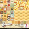 CIAO BELLA PAPER Paper PAD 12" 8/PKG, The Seventies, 8