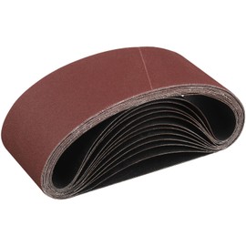 STEBRUAM Sanding Belt 75 x 457 Grit 150 Pack of 10