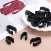 MECCANIXITY 15Pcs 19mm Microphone Cable Clips Universal Microphone Stand Cable