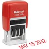 MaxMark 2000 Dater - Sello de fecha autoentintado, color rojo
