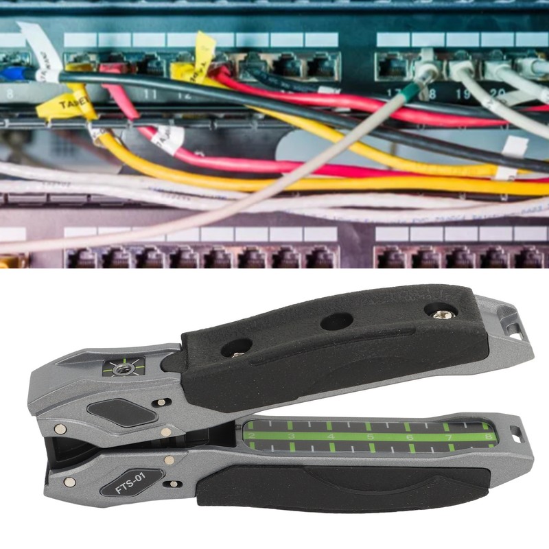 Optical Fiber Drop Cable Stripper 2‑3mm Leather Wire Optic Stripping