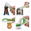 Relaxdays Lid opener aid, set of 2 multi-bottle openers, seniors,