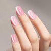 MAYCHAO 15ML Cat Eye Gel Nail Polish 1Pc Galssy Pink
