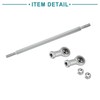 ACROPIX 11.10 Inch X0.94 Inch Universal Steering Tie Rod Silver