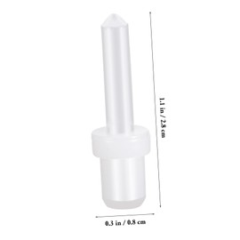 Housoutil Shutter Pins, 60PCS Shutter Repair Bolts, Plastic Plantation Shutter Pins, Repair Kit (Head Random)