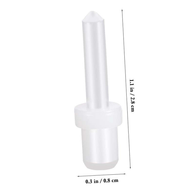 Housoutil Shutter Pins, 60PCS Shutter Repair Bolts, Plastic Plantation Shutter