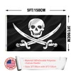 ZEKVY Pirate Flag 3x5 Outdoor Made in USA - Double