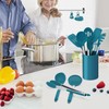 LIANYU 43 Pcs Silicone Kitchen Cooking Utensils with Holder, Heat