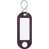 Wedo 262103401 Plastic Key Ring with S Hooks Interchangeable Labels