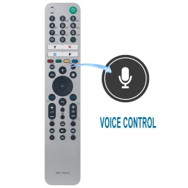 For Sony RMF-TX621E Voice Replaced Remote for Sony TV KD-43XH8596 XBR-55X900H XBR-65X900H