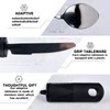 5-Piece Parkinson Cutlery, Adaptive Utensils, Adaptive Cutlery Set for Parkinson