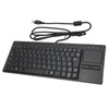 Industrial Keyboard Touchpad Wired Connection X Scissor Foot Plug and