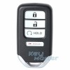 KeyMaster Smart Remote Key Shell Case Fob for Honda Ridgeline
